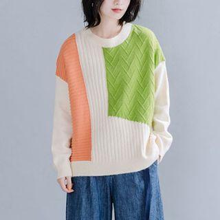 Colo Block Sweater