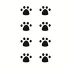 Footprint Print Waterproof Temporary Tattoo One Piece - One Size