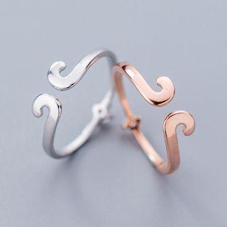 925 Sterling Silver Monkey King Open Ring