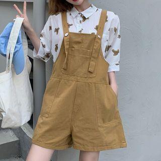 Short-sleeve Bear Shirt / Jumper Shorts