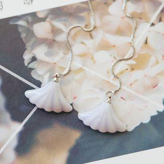Shell Threader Earring