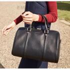 Genuine Leather Boston Bag