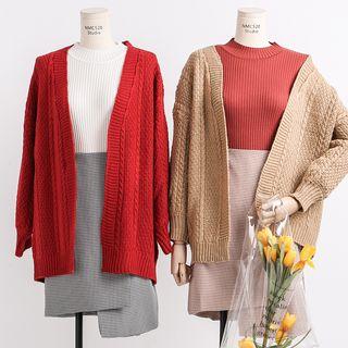 Open-front Sweater Cardigan