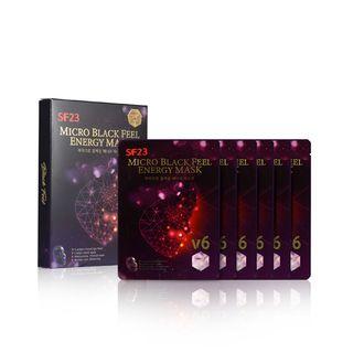 Skin Factory - Sf23 Micro Black Feel Energy Mask Set 25ml X 6pcs