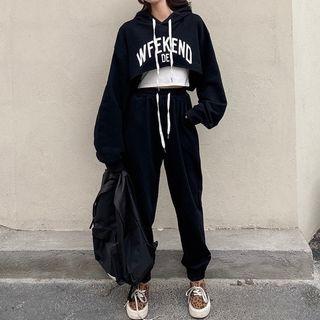 Lettering Hoodie / Sweatpants / Tank Top / Set