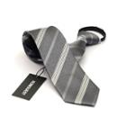 Pre-tied Neck Tie (7cm) Gray - One Size