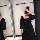 Plain Dress Black - One Size