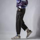 Contrast-trim Causal Pants