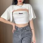 Set: Plain Shrug + Tube Top