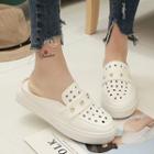Platform Cutout Mules