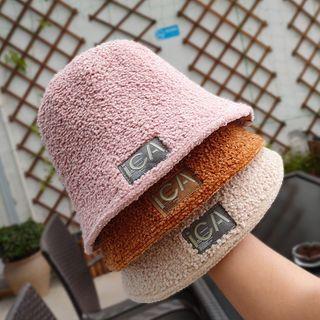 Applique Flannel Bucket Hat