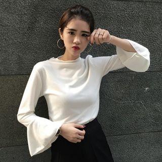 Long Bell-sleeve Top