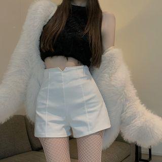 Ultra High-waist Wide-leg Hot Shorts