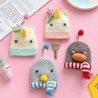 Unicorn Crochet Knit Mini Pouch
