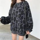 Leopard Loose-fit Sweatshirt