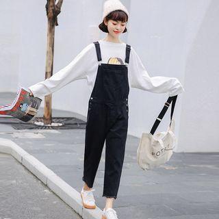 Fringed Cuff Jumper Pants