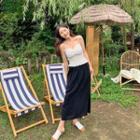 Line Blend H-line Maxi Skirt