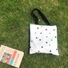 Polka Dot Shopper Bag  - Zipper