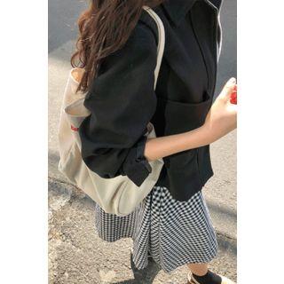 Zip-up Cotton Coach Jacket