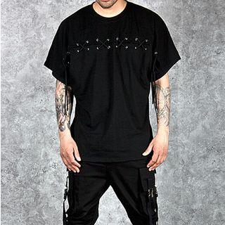 Woven Short-sleeve T-shirt