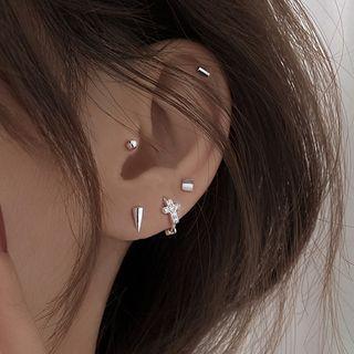 Set Of 5: Sterling Silver Earring (assorted Designs)