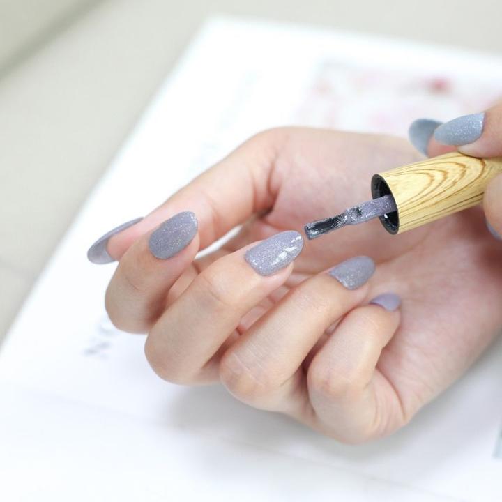 Cosplus - 0121 Nail Gel Polish Snowy Collection 717 Purple 8ml