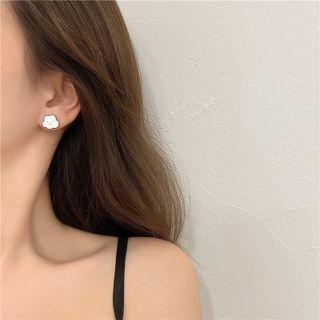Smiley Ear Stud / Clip On Earring