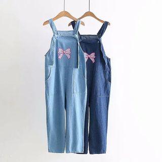 Bow Embroidered Jumper Jeans