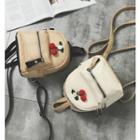 Cherry Straw Backpack