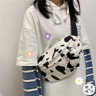 Cow Print Waist Bag / Accessory / Set