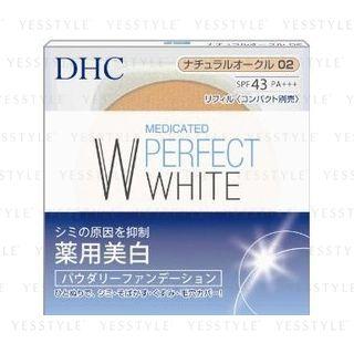 Dhc - Medicated Perfect White Powdery Foundation Spf 43 Pa+++ (#02 Ocher) (refill) 10g