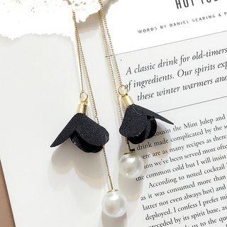 Flower Threader Earrings