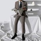 Set: Single-breasted Blazer + Straight-fit Dress Pants