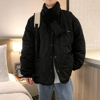 Fleece Lined Two Way Padding Jacket