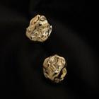Luck Stone Stud Earring Gold - One Size