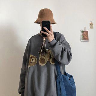Bear Detail Pullover