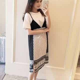 Panel Strap Dress