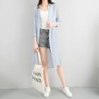3/4 Sleeve Linen Light Jacket