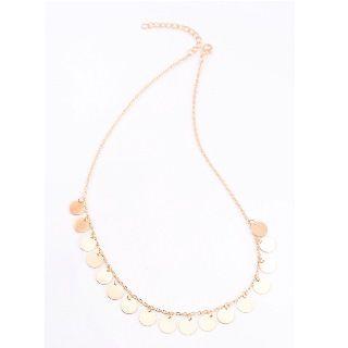 Discs Charmed Necklace