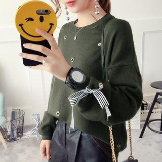 Eyelet Detail Sweater