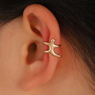 Human Alloy Cuff Earring