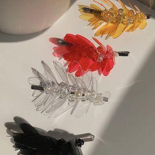 Faux Crystal Wing Hair Clip
