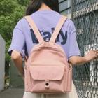 Snap-button Pocket Mini Backpack