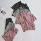 Set: Hooded Short-sleeve T-shirt + Short
