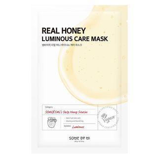 Some By Mi - Real Care Mask - 9 Types Honey Luminous