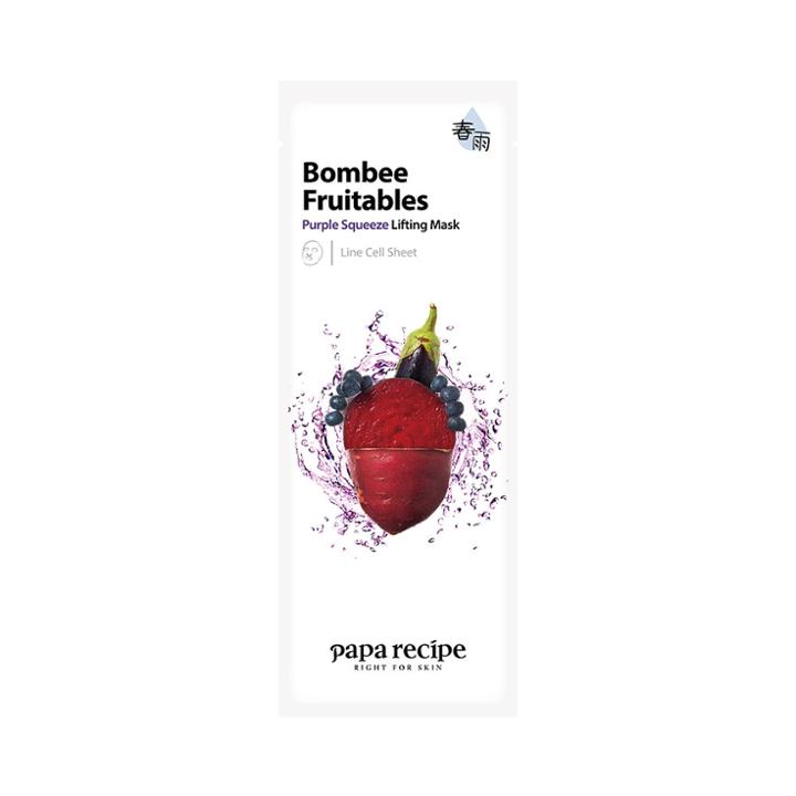Papa Recipe - Fruitables Purple Squeeze Lifting Mask 10 Pcs