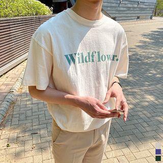 Wildflower Printed Cotton T-shirt