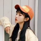 Color Block Letter Baseball Cap