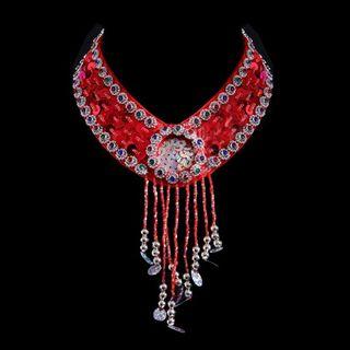 Sequin Choker