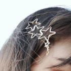 Alloy Star Hair Clip Gold - One Size